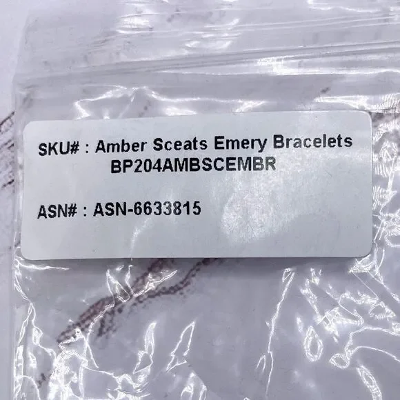 NWT AMBER SCEATS GOLD CURATEUR Cuff Bracelet. 24K Gold Plated. NWT New w/Dustbag - Picture 8 of 8